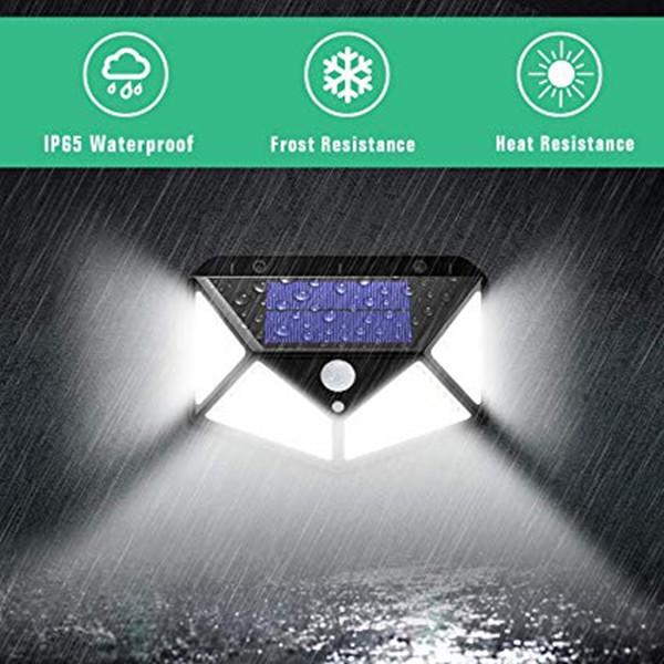 100 LEDs Solar Lights with Motion Sensor Outdoor Solar Outdoor Light for Gardens