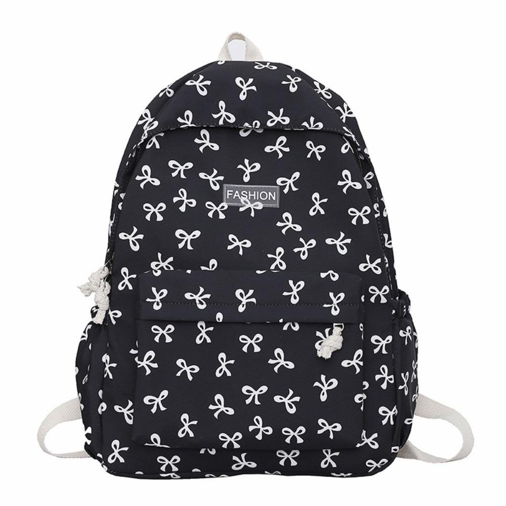 

Adjustable Strap Bow Backpack Lightweight Teenagers Shoulder Bag Students School Bag School