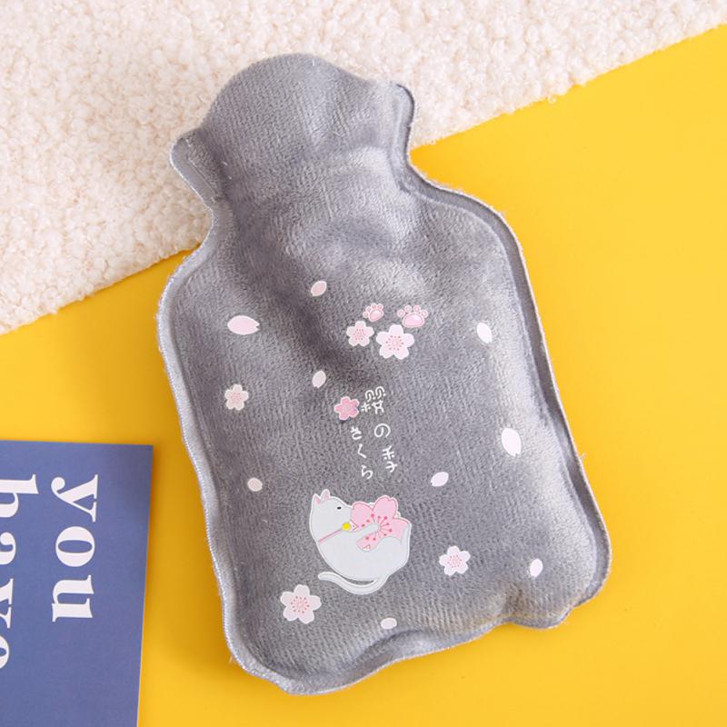 150ml Lovely Cartoon Hand Po Warm Water Bottle Mini Hot Water Bottles Portable Hand Warmer Girls Pocket Hand Feet Hot Water Bags