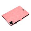 For iPad Pro 11 (2025)/11 (2024) Cowhide Texture PU Leather Stand Tablet Case Card Holder Cover with Pen Holder Loop