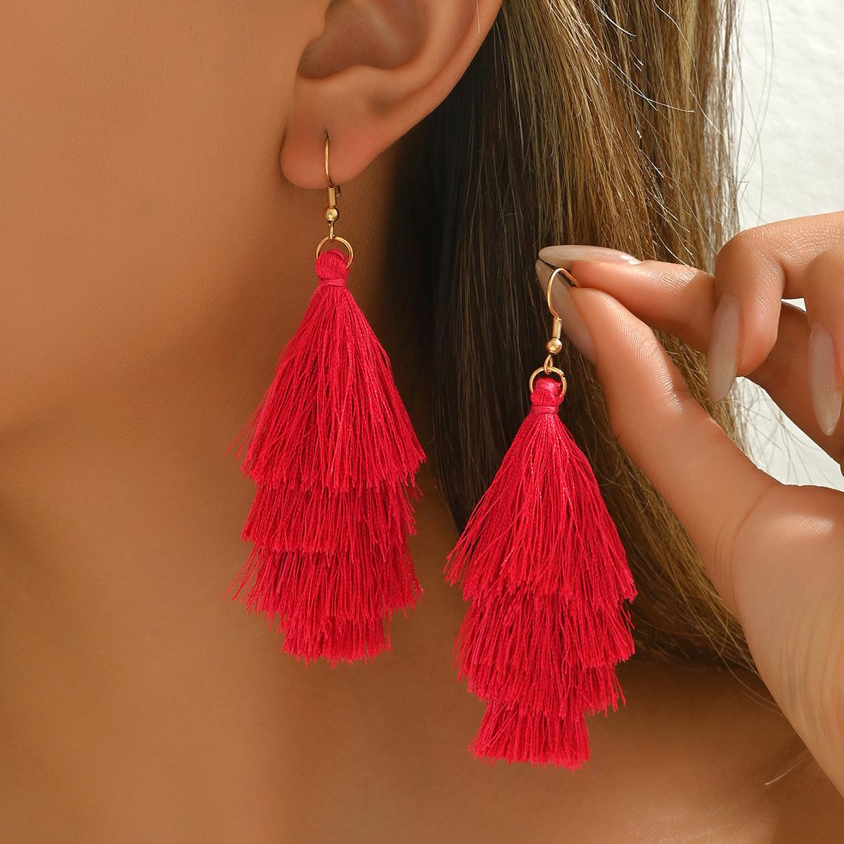 

2025 new style earrings women s personality pearl design drip earrings versatile high-end earrings women