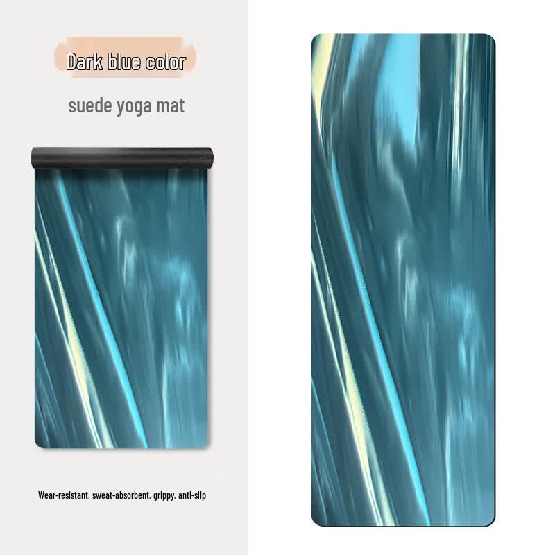 Xinjingzhou Thickened Suede Printed Yoga and Dance Mat