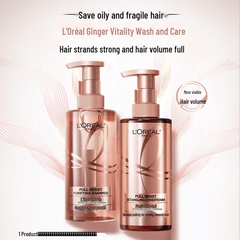 L Oréal Elvive Extraordinary Oil Strong & Smooth Shampoo & Conditioner Set