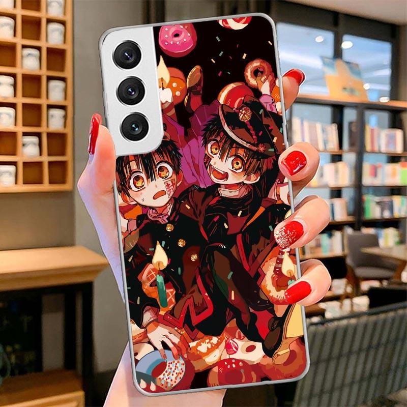 Toilet bound Hanako Kun Anime Cover Phone Case For Samsung Galaxy S26 S25 Edge S24 Ultra S23 S22 Plus S21 S20 FE Soft Fundas She