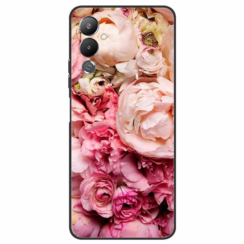 For Tecno Pova 4 Case LG7n Lovely Fashion TPU Silicone Cover for Tecno Pova 4 Phone Cases Pova4 Shockproof Soft Shell Funda Cute