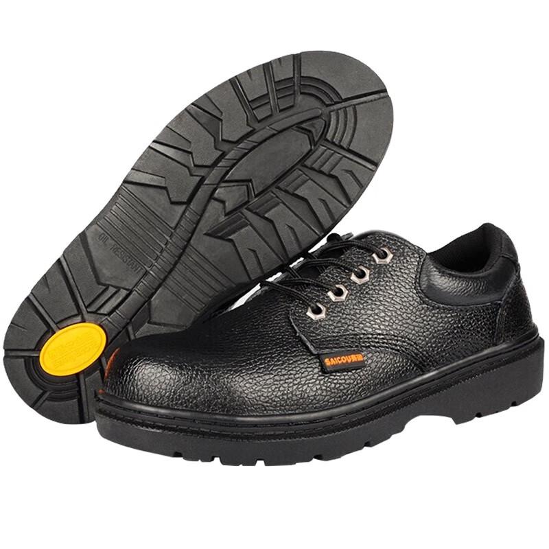 SAICOU Men s Steel Toe Suede Safety Work Shoes