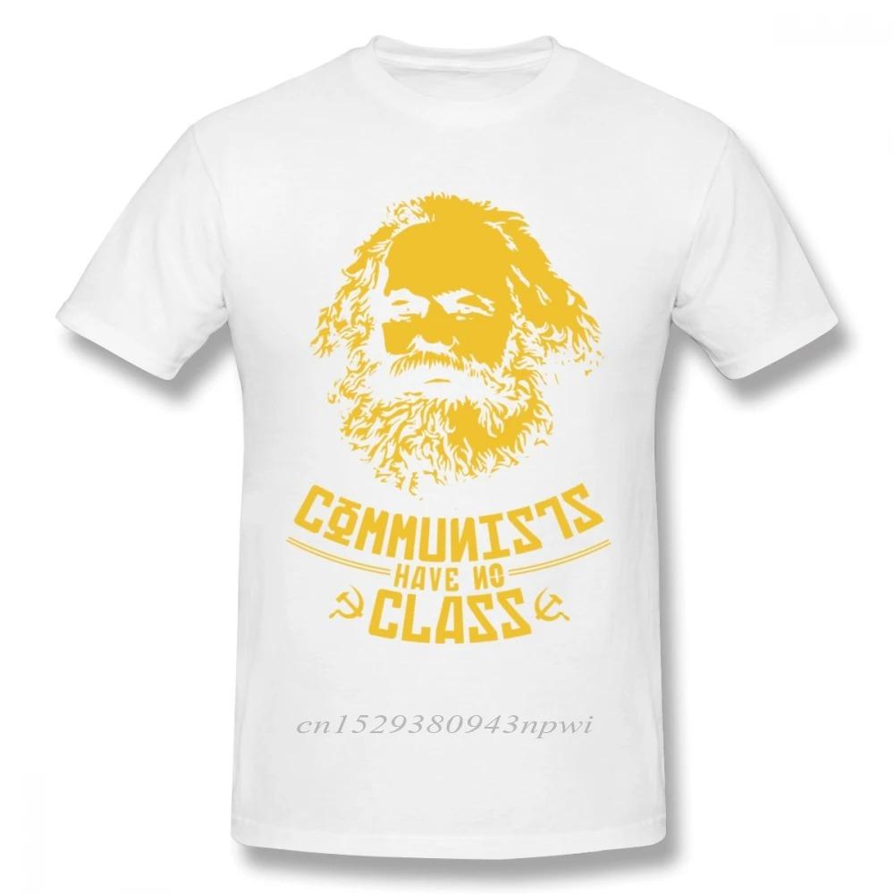 2026 Karl Marx Comunisti Non Hanno Classe T Shirt per Unisex Design Unico Comunismo CCCP Marxismo T Shirt Ragazzi PunkDesigner Streetwear
