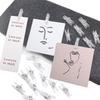 20 Clear Thumbtacks: Damage-Free Wall & Photo Decor Pins for Cork Boards and Felt