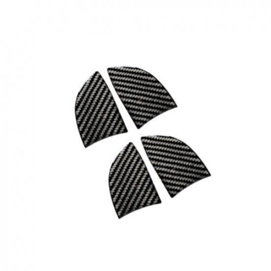 4x Carbon Fiber Car Door Handle Bowl Trim Cover For LEXUS NX200T NX300h 2015-18