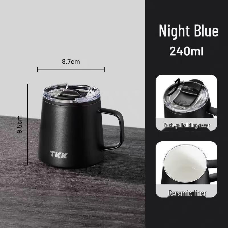 

TKK Ceramic Insulated Mug with Lid