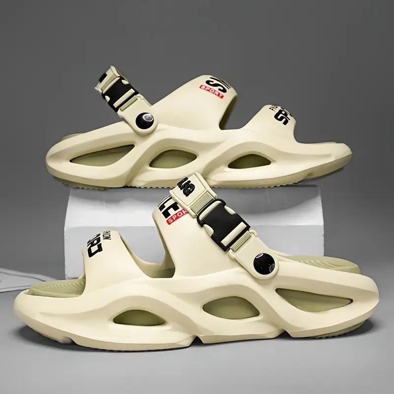 

Модные мужские летние сандалии на очень удобной платформе, подходящие для занятий в помещении и на открытом воздухе 36-37 светло-зеленый