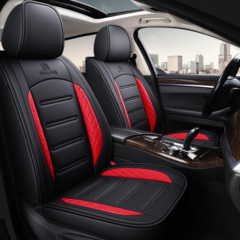 All-Season Universal Leather Car Seat Cushion Cover