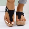 Fashion Women Sandals Platform Clip Toe Slippers Flip Flops Summer Wedges Fashion High Heels Shoes for Women New Trend Outdoor Sandals