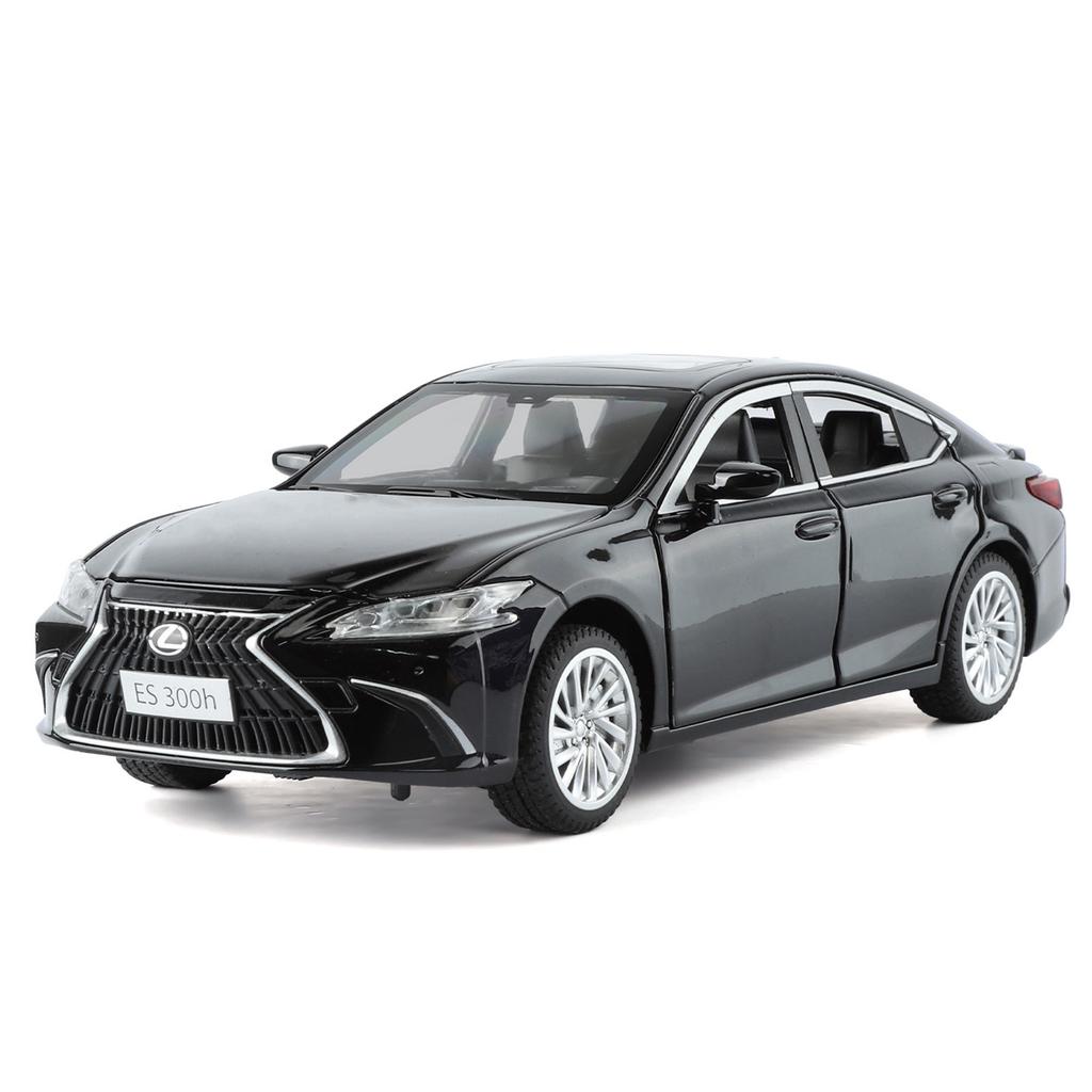 1: 24 Lexus ES300H Alloy Sound and Light Puzzle Die-casting Car Model Parent-child Birthday Gift Toy Collection Decoration