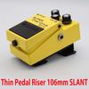Thin Pedal Riser [106mm SLANT] Pedal riser that tilts forward (10)
