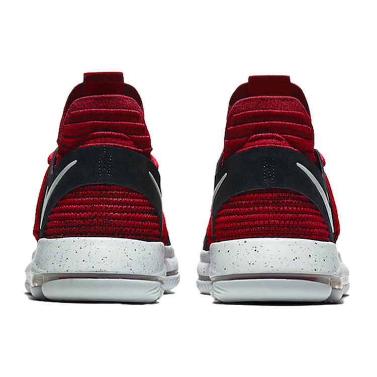 Nike KD 10 EP 'Red Velvet' (Unisex) University Red / Pure Platinum Basketball Shoes 897816 600