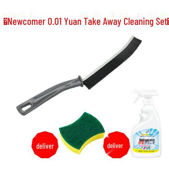 

Newcomer 0.01: Crevice Brush & Cleaning Set for Bathroom, Toilet, Kitchen Tile