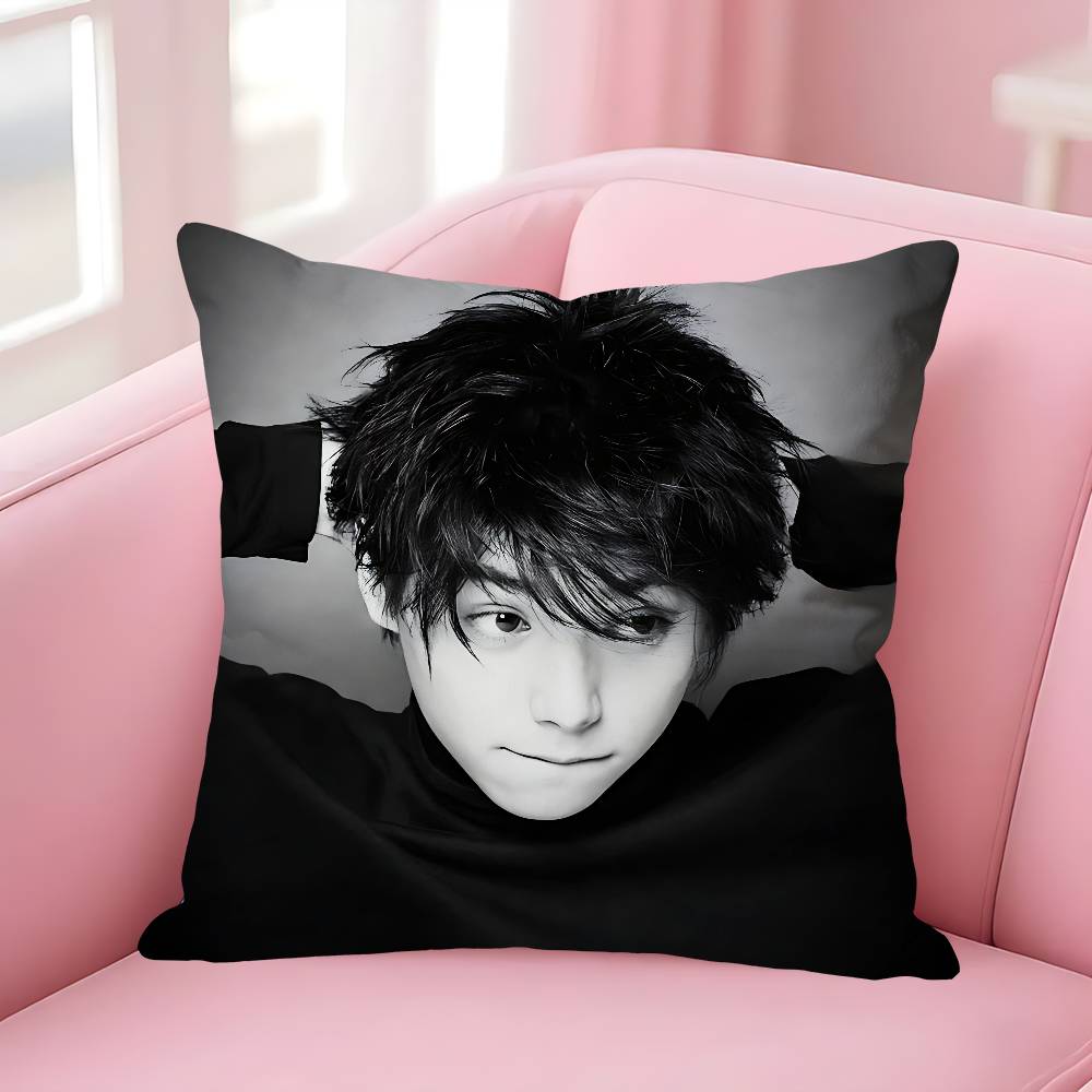 Actor NNijiro Murakami Pillow Cases for Bedroom Living Room Sofa Home Decor Polyester Cushion Cover with Zipper