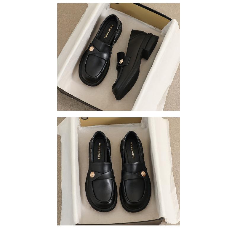 Women's Platform Leather Shoes