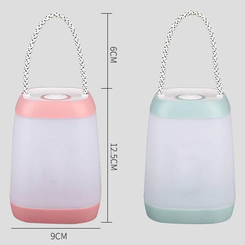 Portable LED Night Lamp Rechargeable Eye Protection for Bedroom Bedside Table Touch USB Power Supply Sleep Nursing  Night Lamp