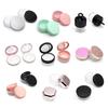 Portable Loose Powder Box with Puff, Mirror & Elastic Net - 5g/10g/20g Storage for Honey Setting Powder