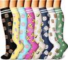 Cross-border Over-the-Knee Compression Yoga & Sport Socks Set