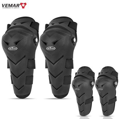 Motorcycle Off-Road Riding Elbow Knee Protector Set Men Impact-Resistant 4-Piece Gear