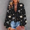 BITCED Women's Fashion Casual Long Sleeve V Neck Blouses & Shirts