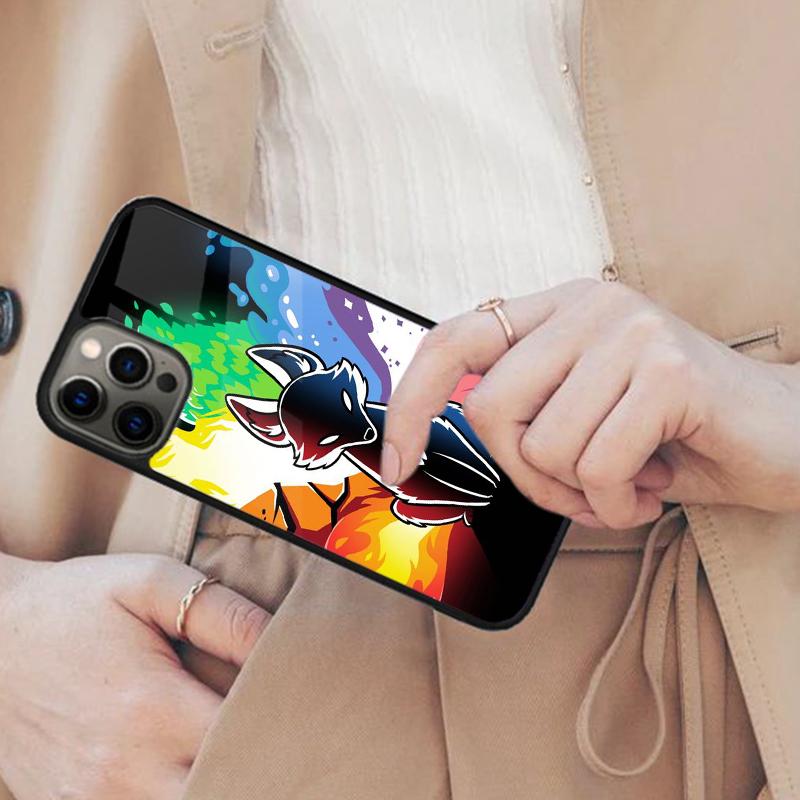 

Japanese Kitsune Fox Mask Magnetic Phone Case For APPLE iPhone 17 Air 16 14 13 12 Pro Max 15 Plus Charge With MagSafe Cover iPhone 13mini