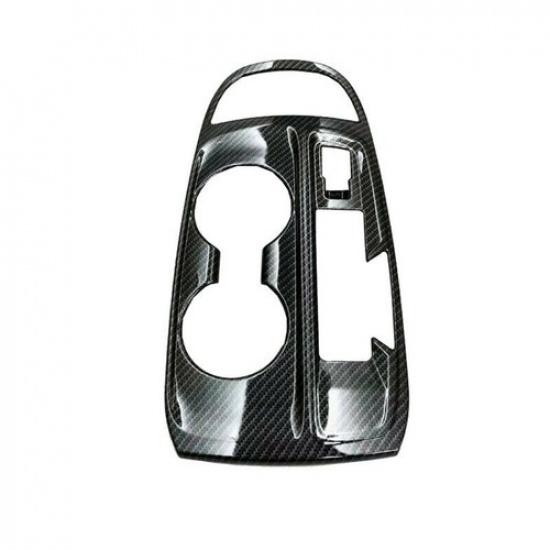 Fits Chevrolet Equinox 2017- ABS carbon fiber console Gear shift panel trim