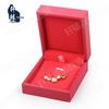 Gold & Silver Jewelry & Cosmetic Box – PU Brushed Pendant, Necklace, & Ring Box