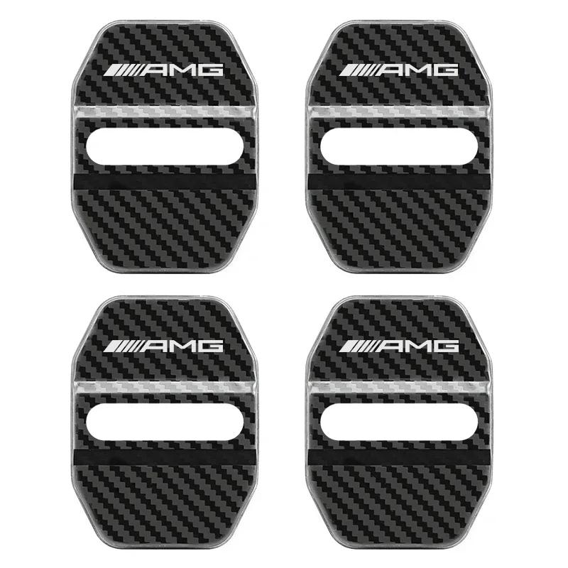 Pegatina para Coche Accesorios para Coche Funda para Cerradura de Puerta de Coche Para Mercedes Benz AMG W203 W206 W220 W205 W211 W212 W201 Decoración Automática St