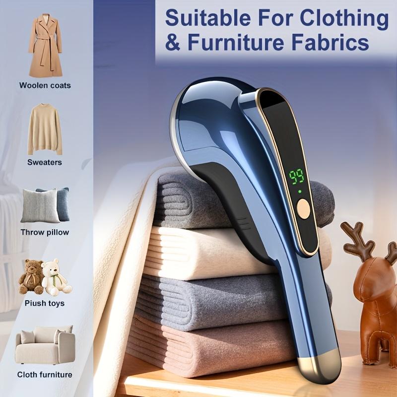 Rechargeable Fabric Shaver Lint Remover for Sweaters Portable Electric Sweater Depiller Fuzz Ball Trimmer Suitable for Clothing And Furniture