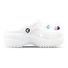 Crocs Classic clog EVA Dopamine Three-dimensional Pendant Lollipop Element Gift Box Hole Shoes Women's White