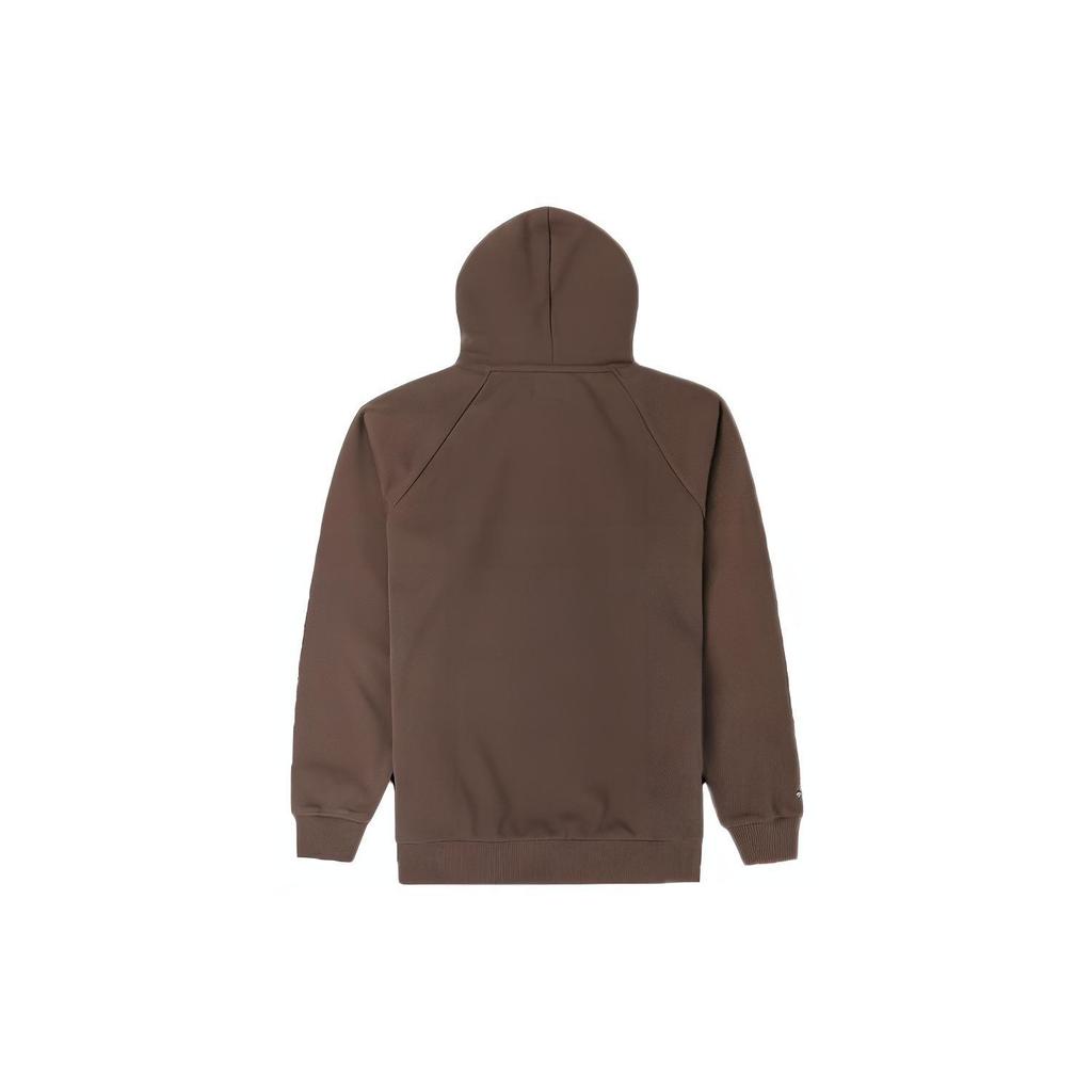 Converse Raglan Elevated Hoodie Asia Sizing 'Brown' Men's 10024580-A03