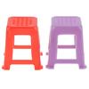 1/12 Scale Dollhouse Miniature Plastic Stools Chairs Pretend Play Furniture Toys