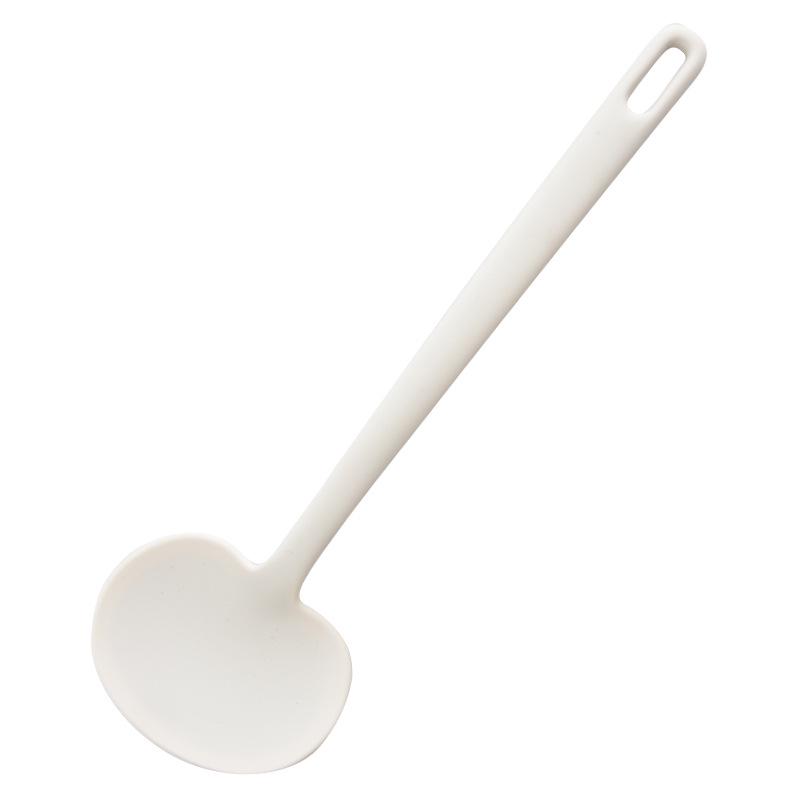 Silicone Mushroom Spatula: Non-stick, Heat-Resistant, Easy-to-Clean Cooking Tool with Dual-Use Stirring Spoon.