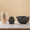 3Pcs/Set Match Bowl Matcha Whisk Set Tea-Making Tools Ceramic Chasen Stand  for Tea Lovers