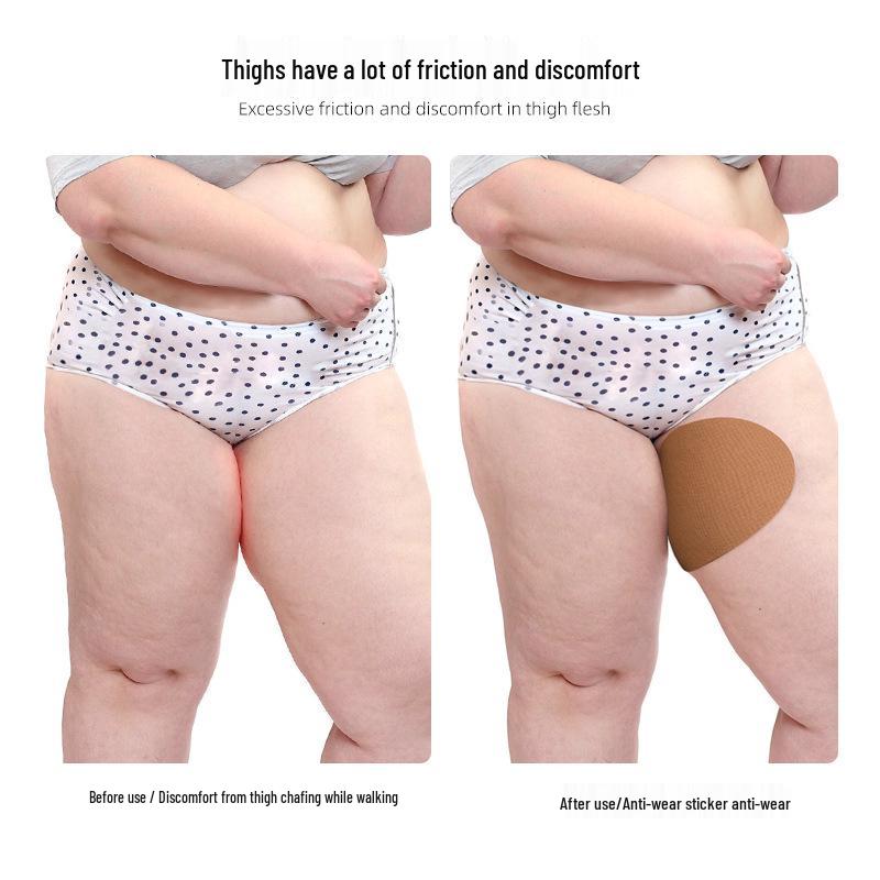 Invisible Anti-Friction Thigh Tape: Sweat-Absorbing, Chafe-Resistant Patch
