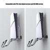 Wall Mounted Console Stand For PS5/for PS5 Slim Holder with 2 Controller Mounts Vertical Stand Storage Bracket for Ps5 Slim