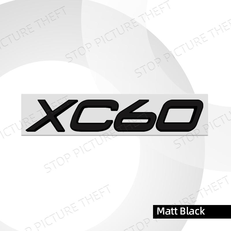 Metal Alloy For Volvo XC90 XC60 XC70 XC40 AWD Logo Car Trunk Fender Sticker Decoration Emblem Badge Accessories Glossy black