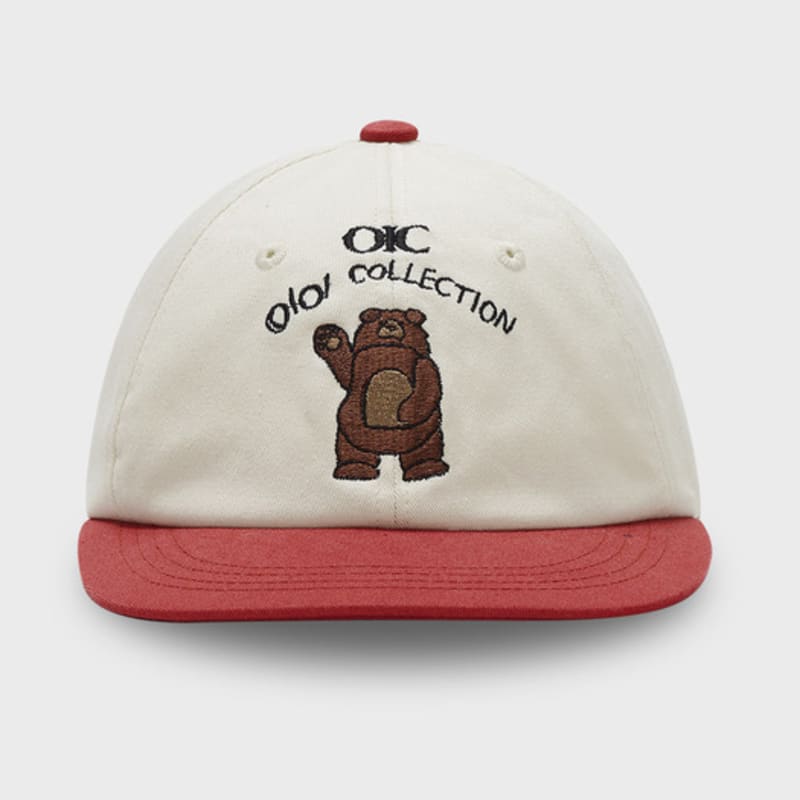 

OIOI COLLECTION Кепка Hello Bear [КРАСНЫЙ] FREE