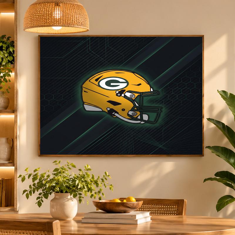 5D Diamond Painting Green Bay Packers DIY Full Drill Diamond Art Kit Home Decoration