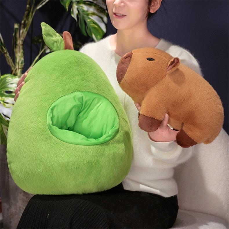 New Creative Avocado Plush Toy Doll