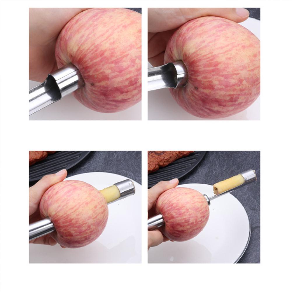 Stainless Steel Fruit Core Remover Kitchen Gadgets Vegetable Tools For Hawthorn Jujube Pear