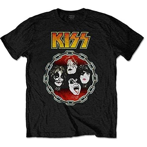

Футболка Kiss Вы хотели лучшее Логотип группы Официальная Мужская Черная L