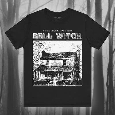 The Bell Witch, GhosT-Shirt, Vintage Witchcraft T-Shirt, Spooky T-Shirt, Haunting, Creepy Gothic T-Shirt Unisex Short Sleeve Tee