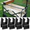 Camping Cart Table Top Attachment Grocery Trolley Card Buckle Weatherproof Cart Card Buckle Attachment for Garden Grocery