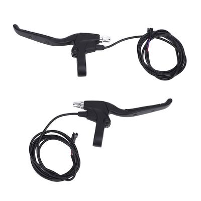 2 Stück E-Bike Bremshebel Aluminiumlegierung Schutz Stromabschaltfunktion Lenkergriff für