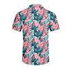 Men'S Casual Loose Short Sleeved Shirt Fashion Printed Shirt Top
